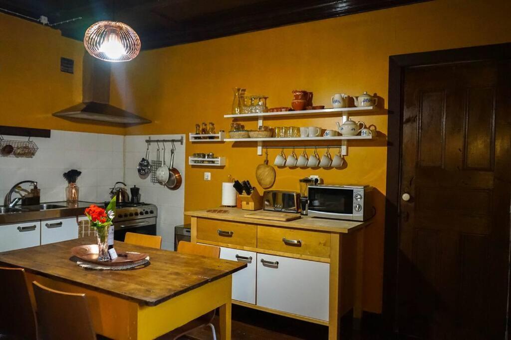 Casa Via D'Agua In Faja Grande Villa Bagian luar foto